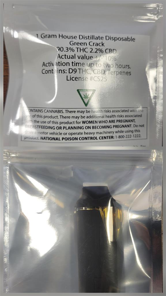 Green Crack THC 90.3%