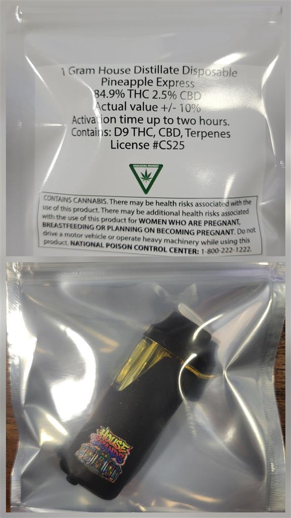 Pineapple Express THC 84.9%